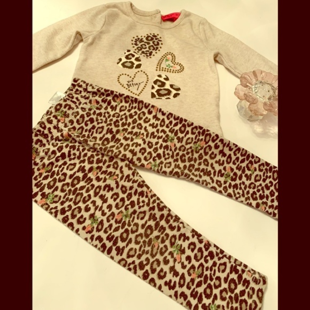 Betsey Johnson 2 pc set 12 months